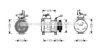 AVA QUALITY COOLING CRK074 Compressor, air conditioning